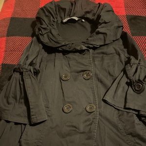 Women’s dress trench coat midi